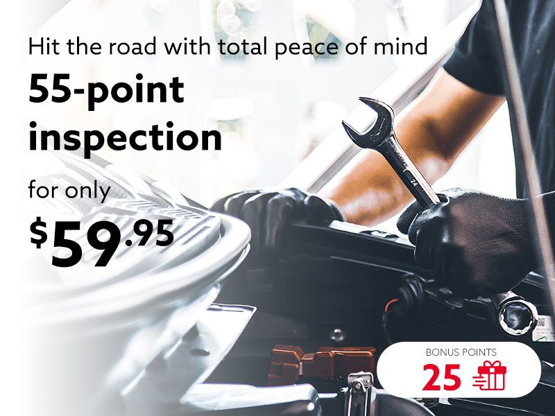 55-point inspection for only $59.95