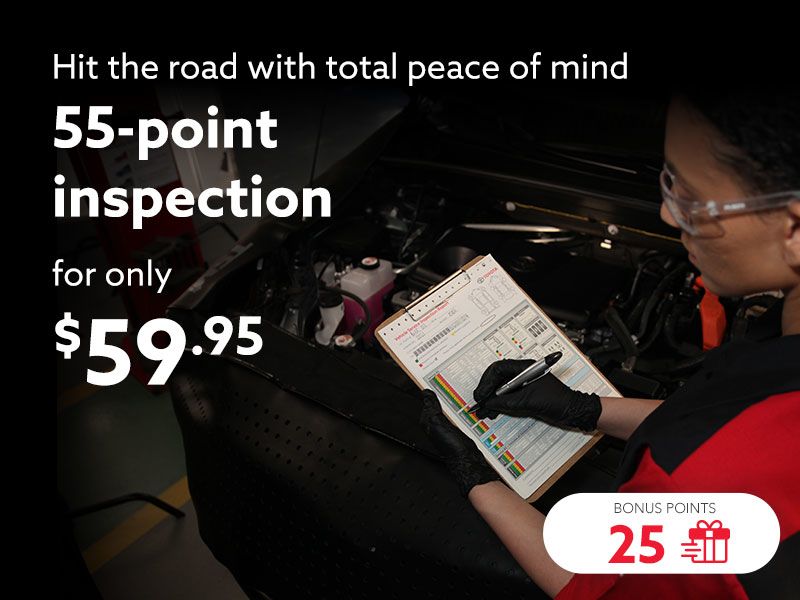 55-point inspection for only $59.95