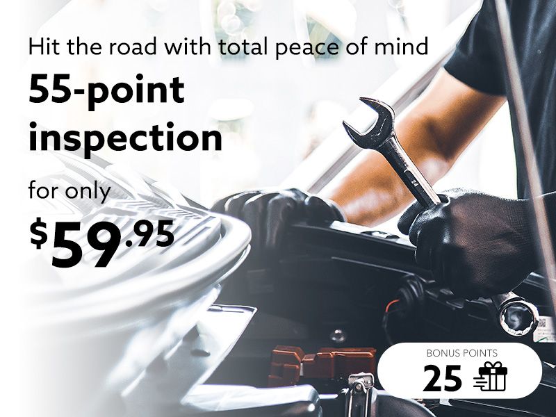55-point inspection for only $59.95