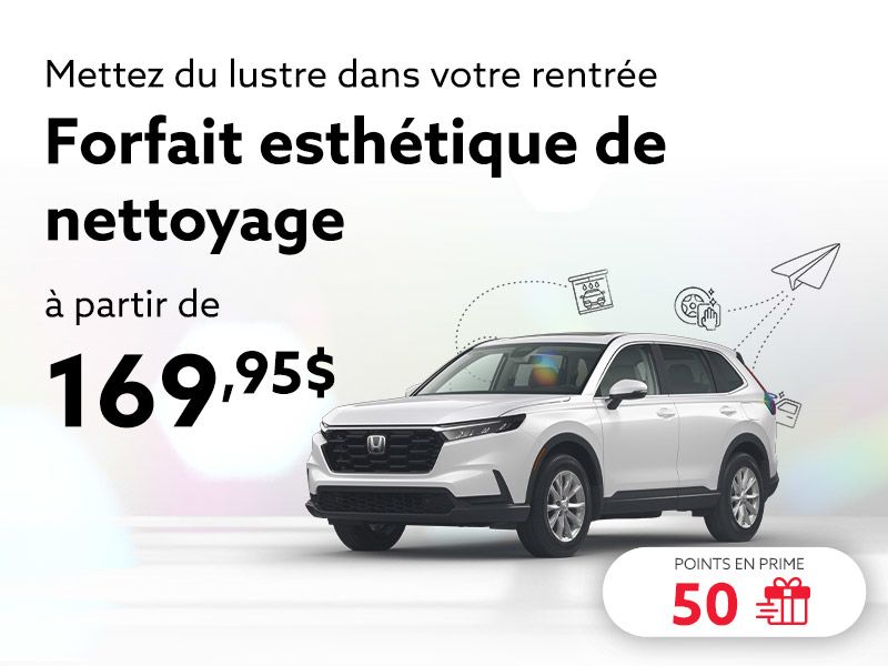 Profitez de notre forfait esthétique de nettoyage de la rentrée
