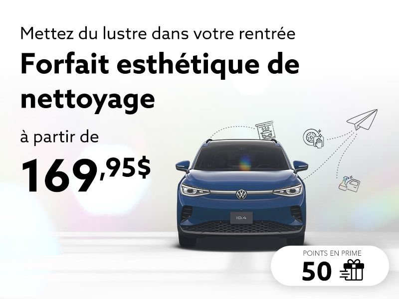 Profitez de notre forfait esthétique de nettoyage de la rentrée