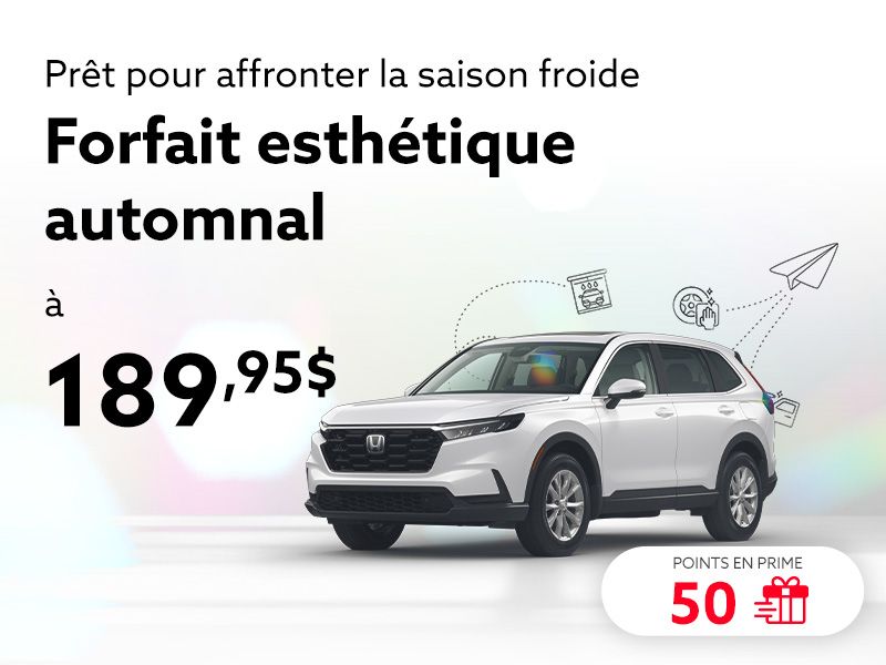 Profitez de notre forfait esthétique automnal