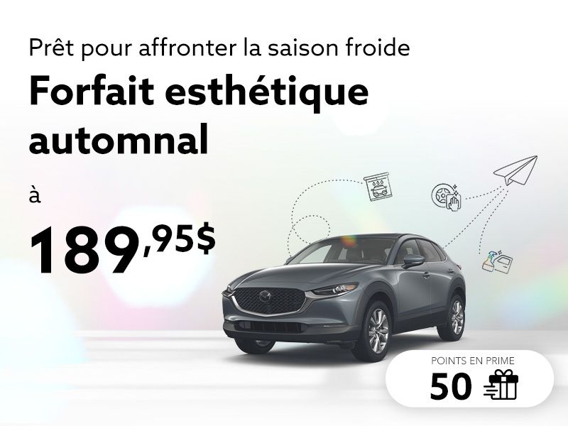 Profitez de notre forfait esthétique automnal