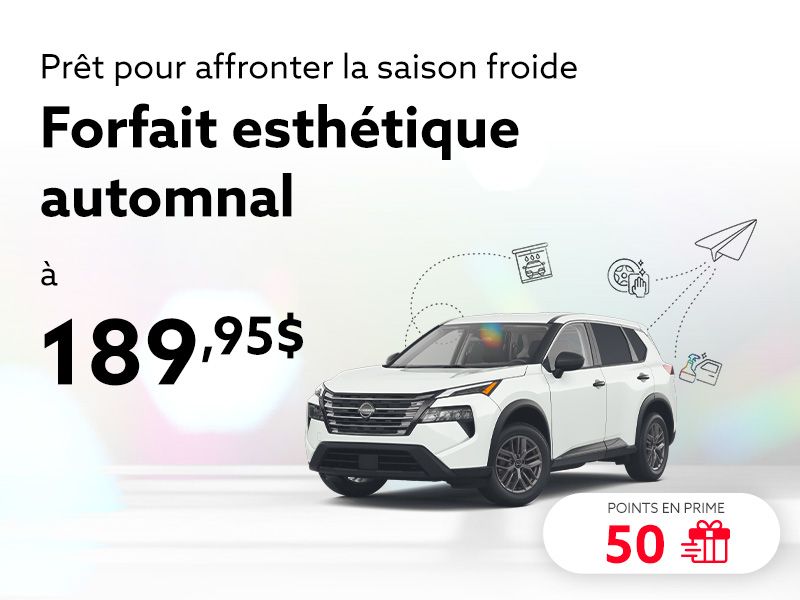 Profitez de notre forfait esthétique automnal