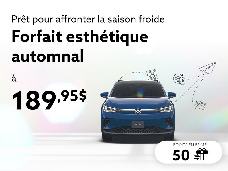 Profitez de notre forfait esthétique automnal