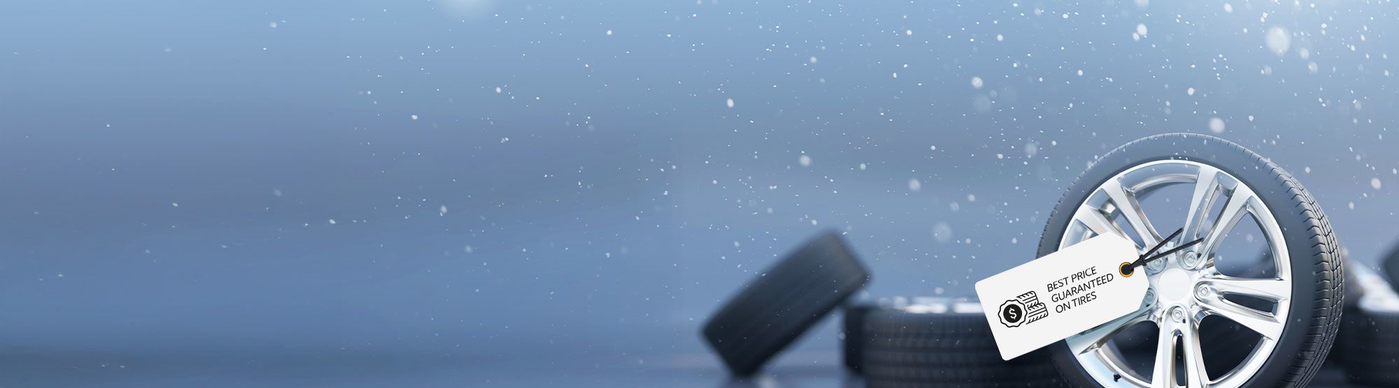 Take advantage to our best price guaranteed on tires