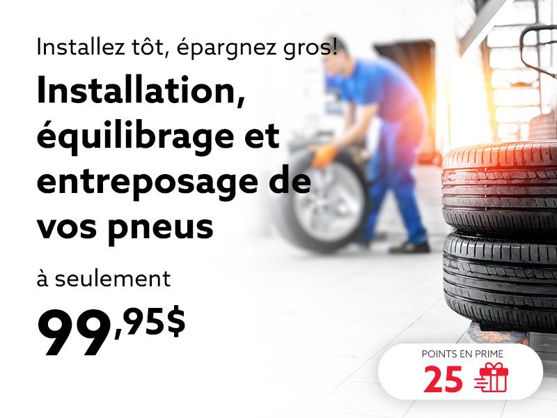 Installez tôt, épargnez gros!