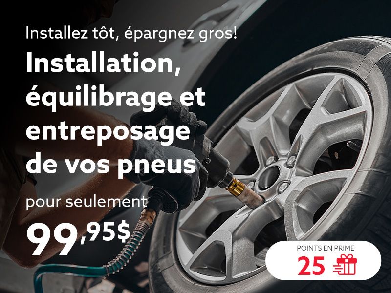 Installez tôt, épargnez gros!