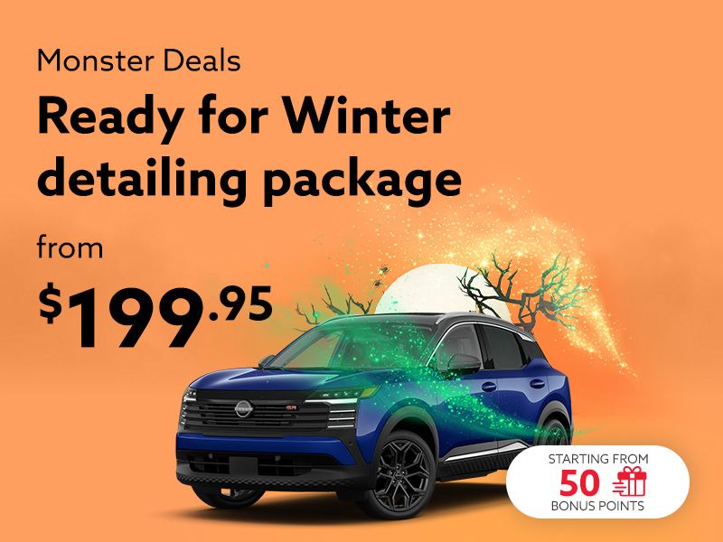 Take advantage of our Ready for Winter detailing package