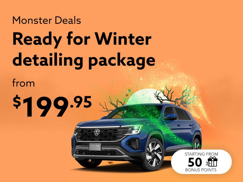 Take advantage of our Ready for Winter detailing package