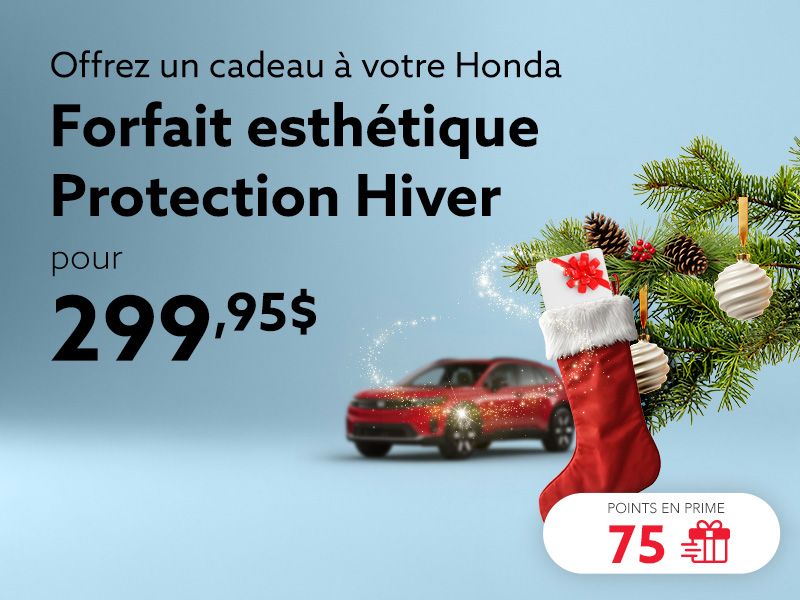 Profitez du forfait esthétique Protection hiver