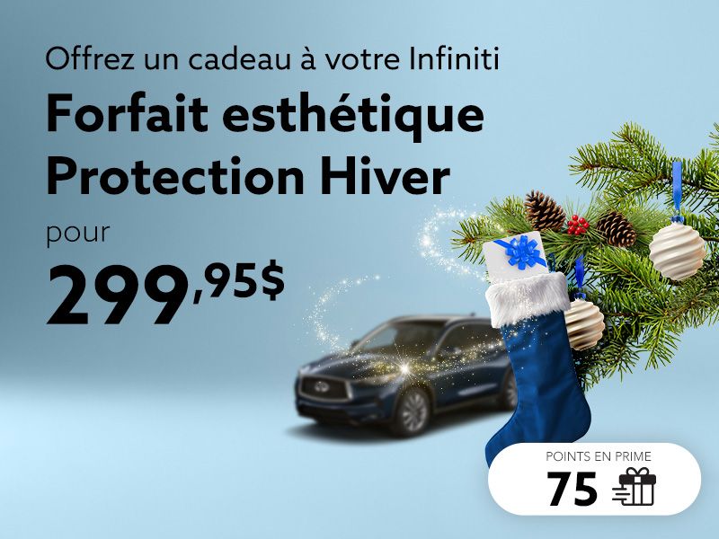 Profitez du forfait esthétique Protection hiver
