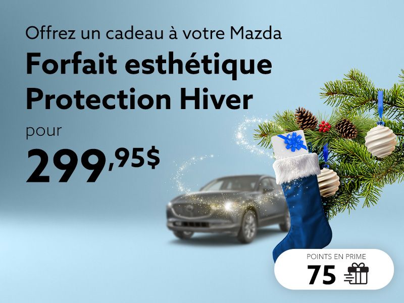 Profitez du forfait esthétique Protection hiver