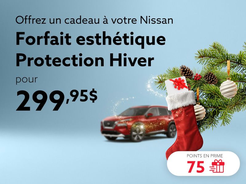 Profitez du forfait esthétique Protection hiver