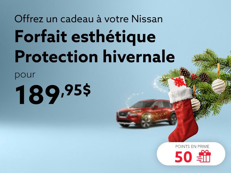 Profitez du forfait esthétique Protection hivernale