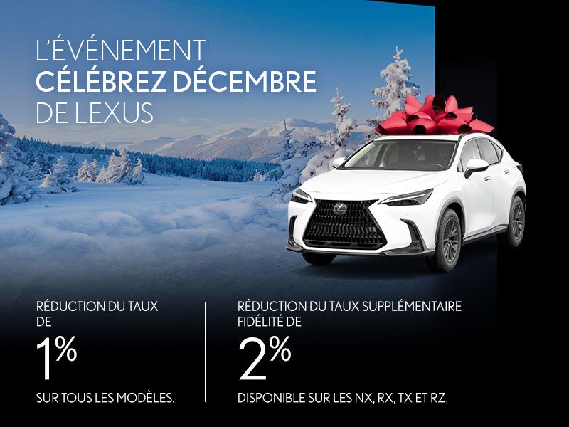 L'événement célébrez décembre de Lexus