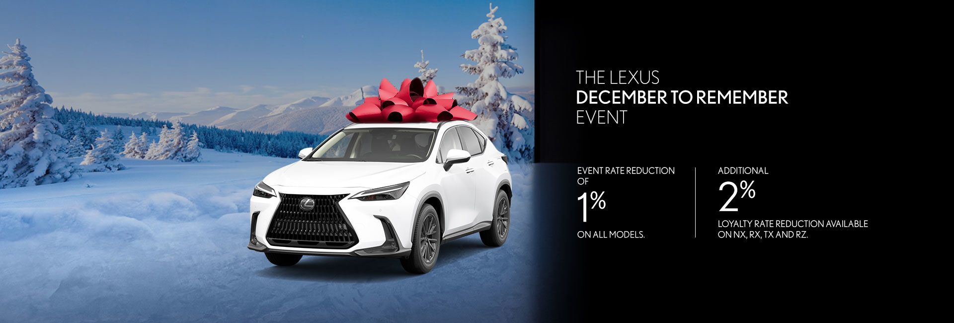 The Lexus December to Remember Event