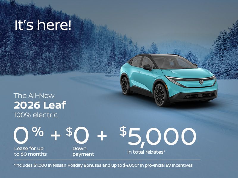 The All-New 2026 Nissan Leaf