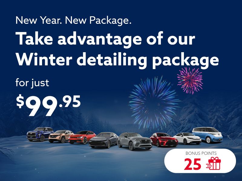 Take advantage of the Winter detailing package