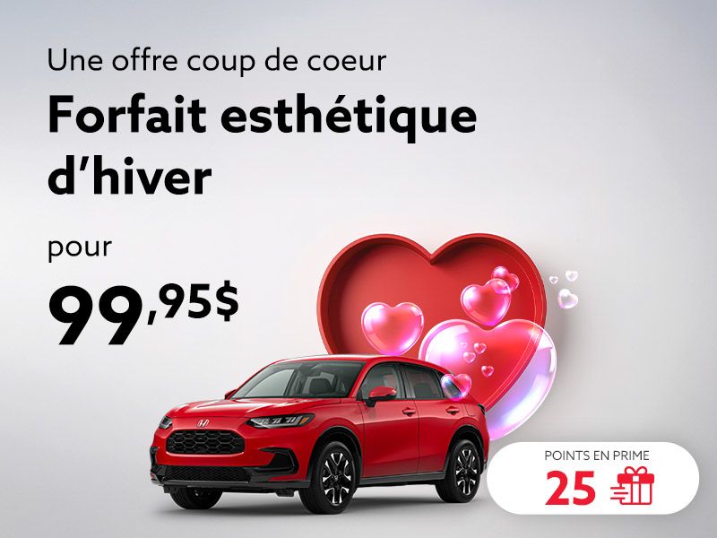 Profitez du forfait esthétique d'hiver