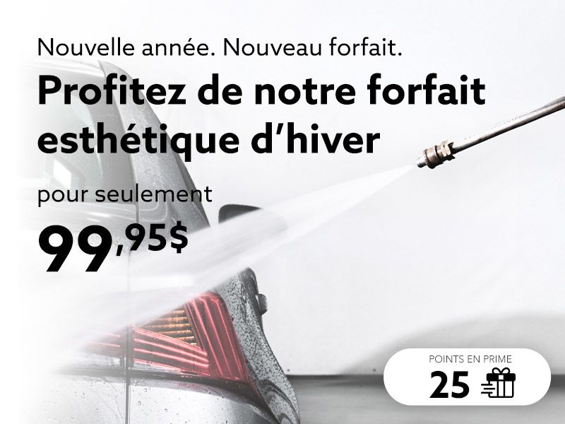 Profitez du forfait esthétique d'hiver