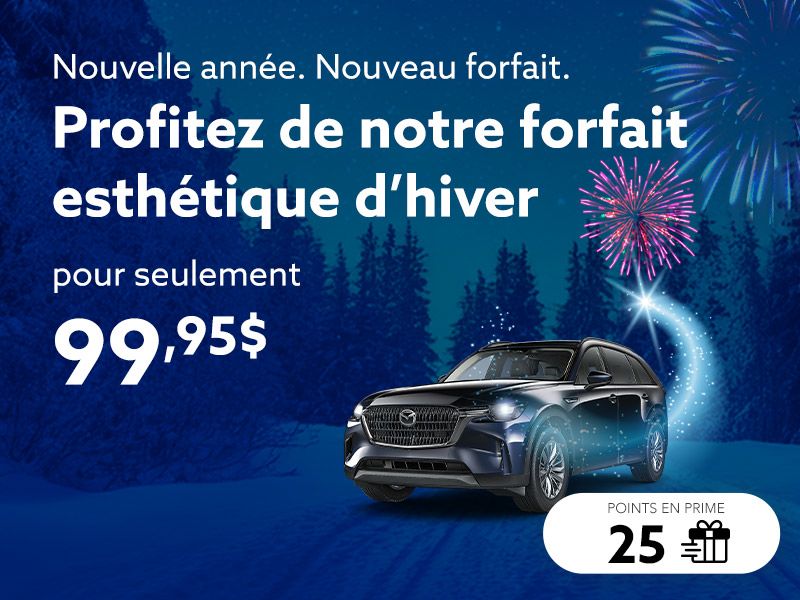 Profitez du forfait esthétique d'hiver