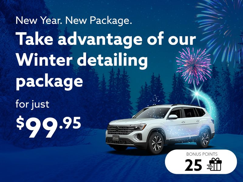Take advantage of the Winter detailing package