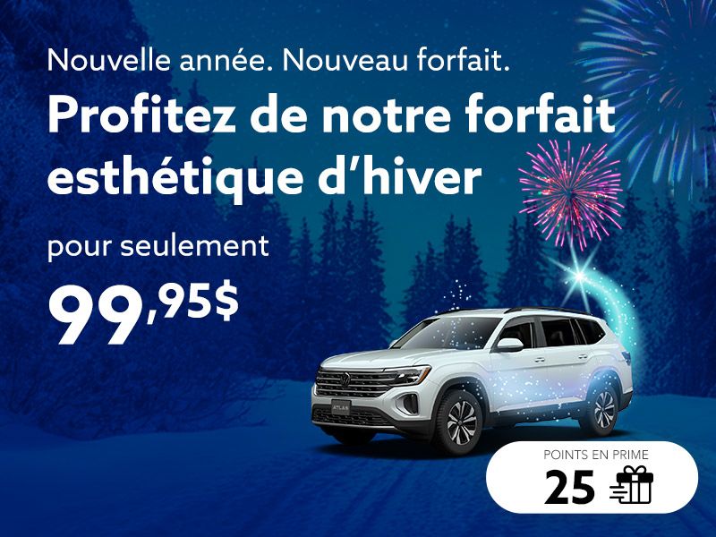 Profitez du forfait esthétique d'hiver