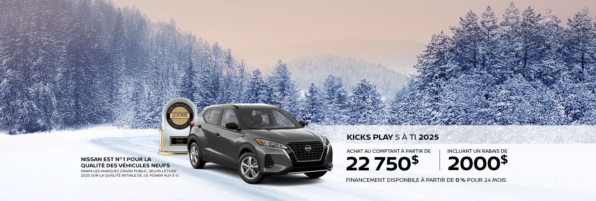 Le Kicks Play à TA 2025