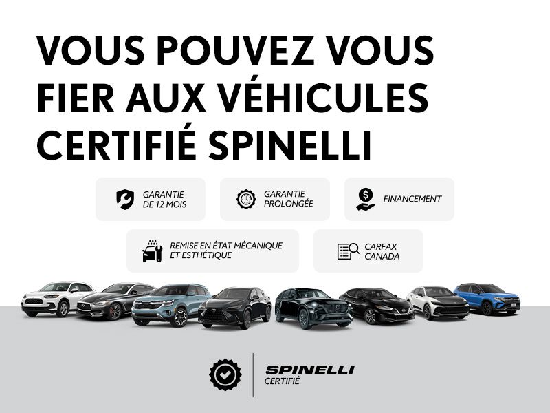 Véhicules d'occasion Certifiés Spinelli