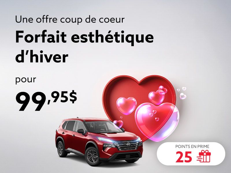 Profitez du forfait esthétique d'hiver