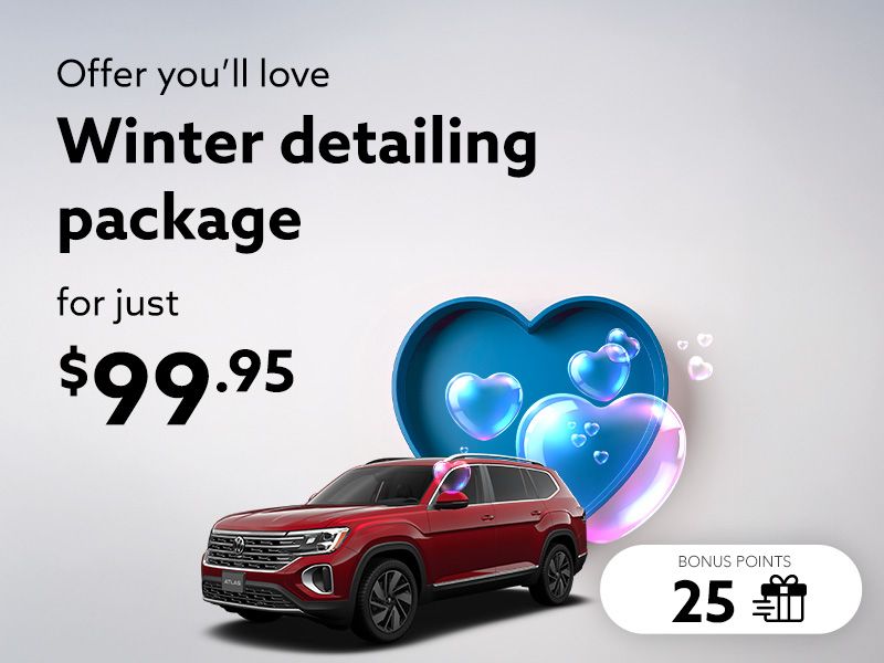 Take advantage of the Winter detailing package