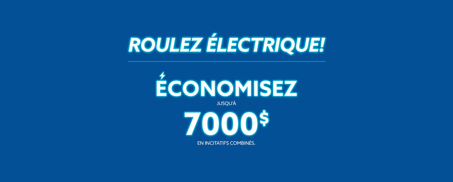 Roulez électrique!