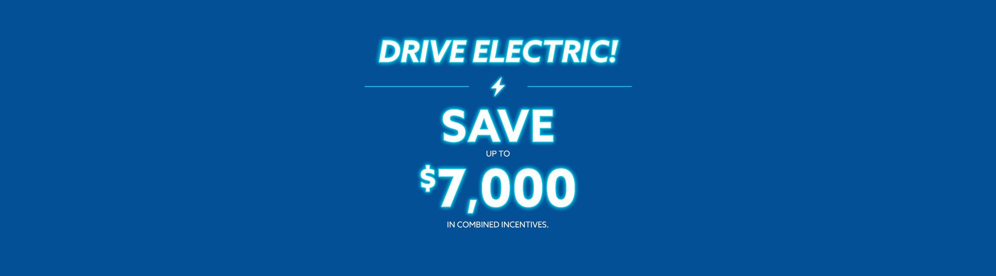 Drive electric!