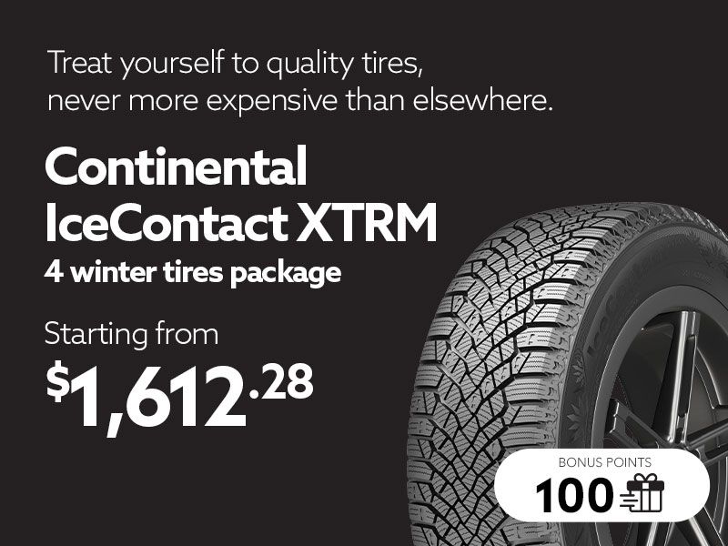 Take advantage of offers on winter tires sets