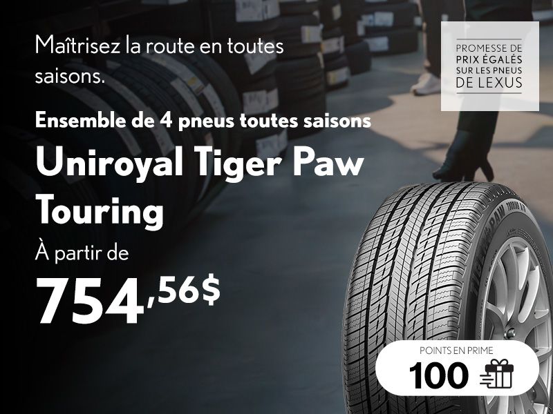 Profitez des offres sur les ensembles de pneus toutes saisons