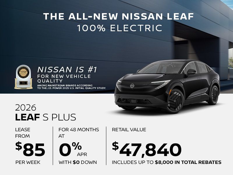 Nissan Leaf Offers in Montreal