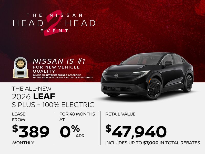 Nissan Leaf Offers in Montreal