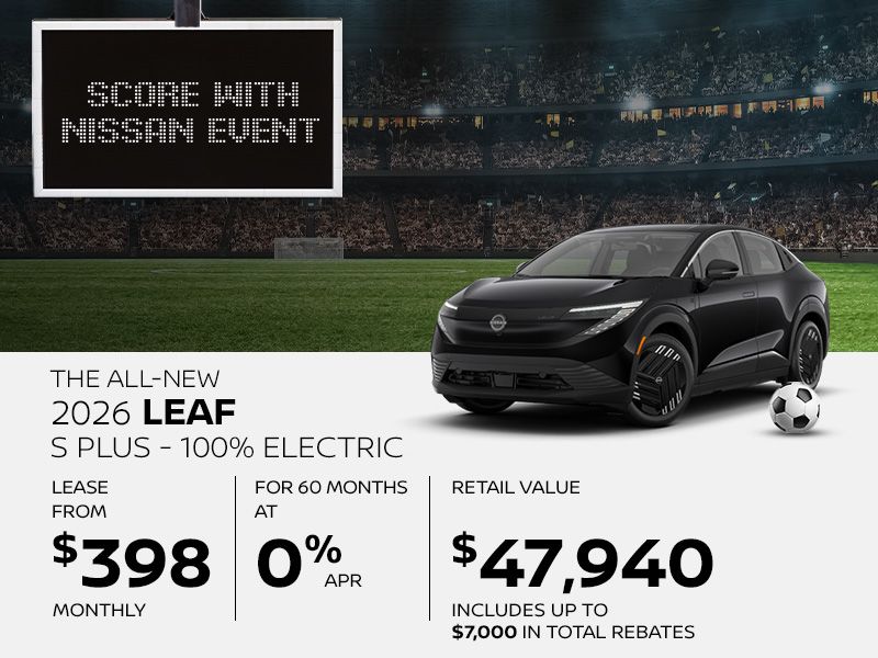 Nissan Leaf Offers in Montreal