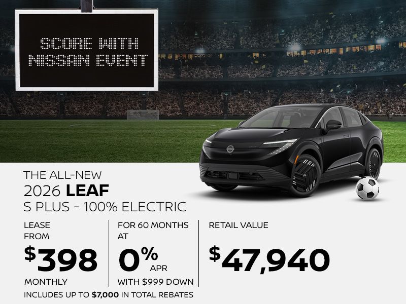 Nissan Leaf Offers in Montreal