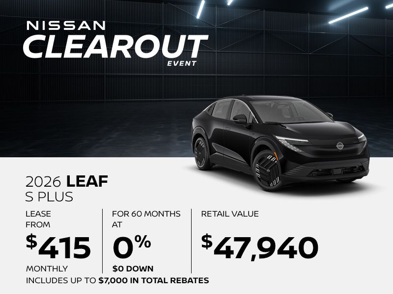 Nissan Leaf Offers in Montreal