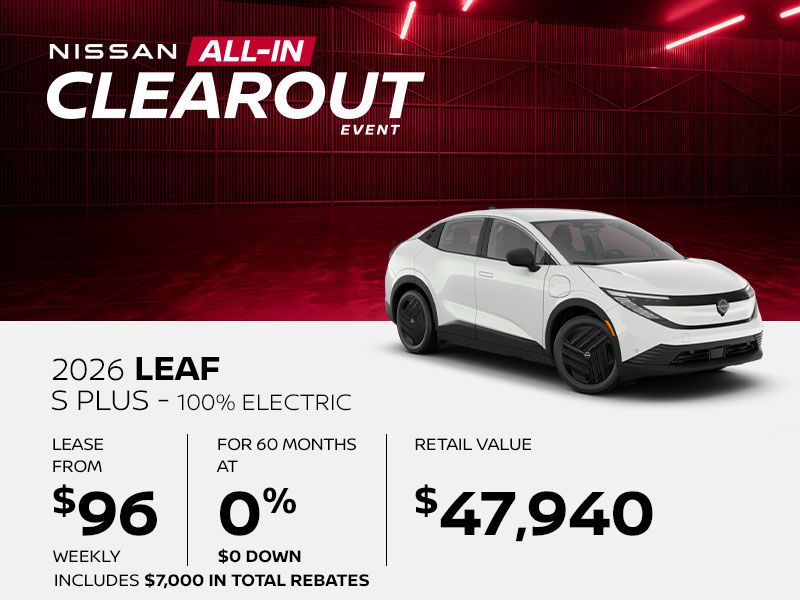 Nissan Leaf Offers in Montreal
