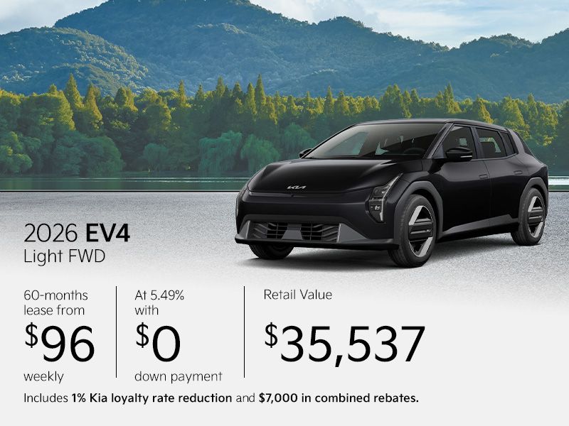 New Kia EV4 promotions in Montreal