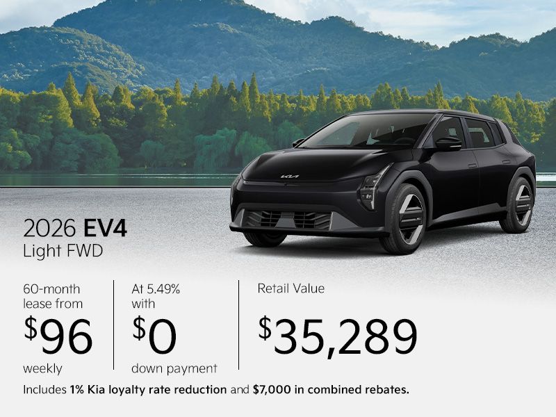 New Kia EV4 promotions in Montreal