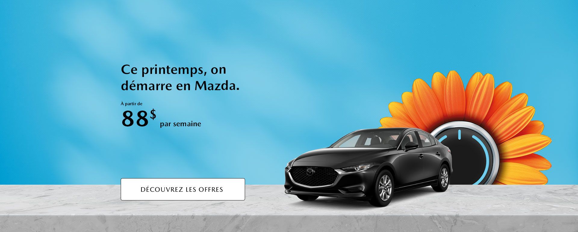 Ce printemps, on démarre en Mazda