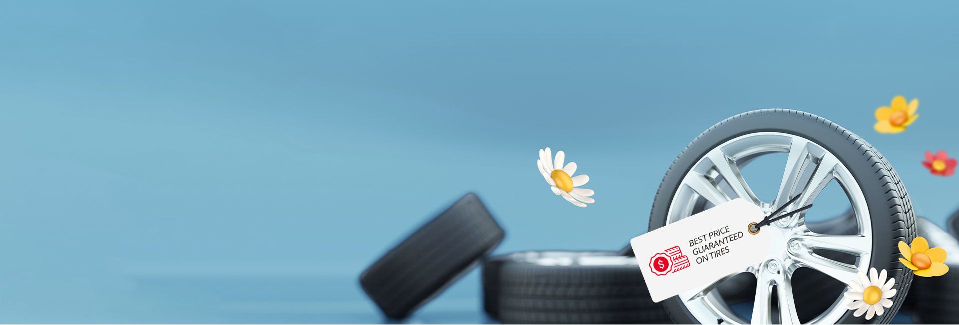 Treat yourself to our best price guaranteed on tires