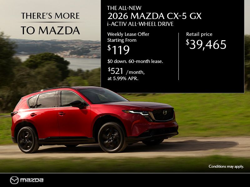 The All-New 2026 Mazda CX-5
