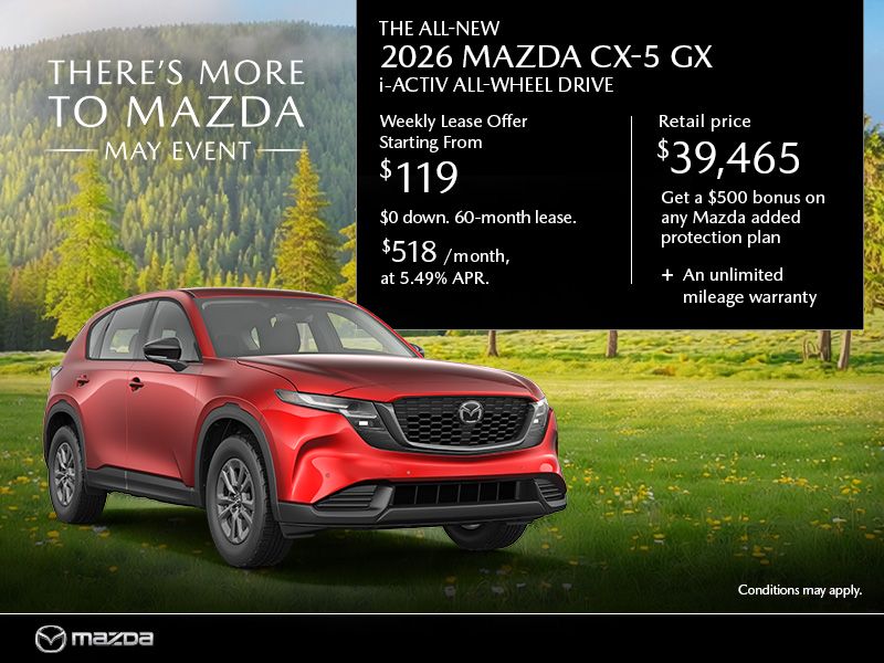 The All-New 2026 Mazda CX-5