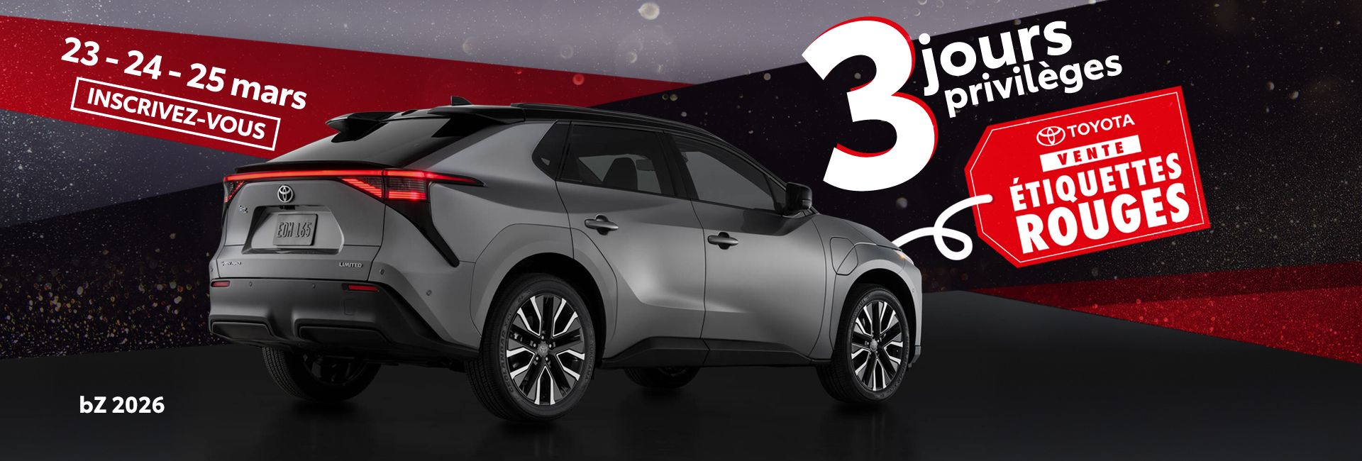 Ventes 3 jours - Étiquettes Rouges