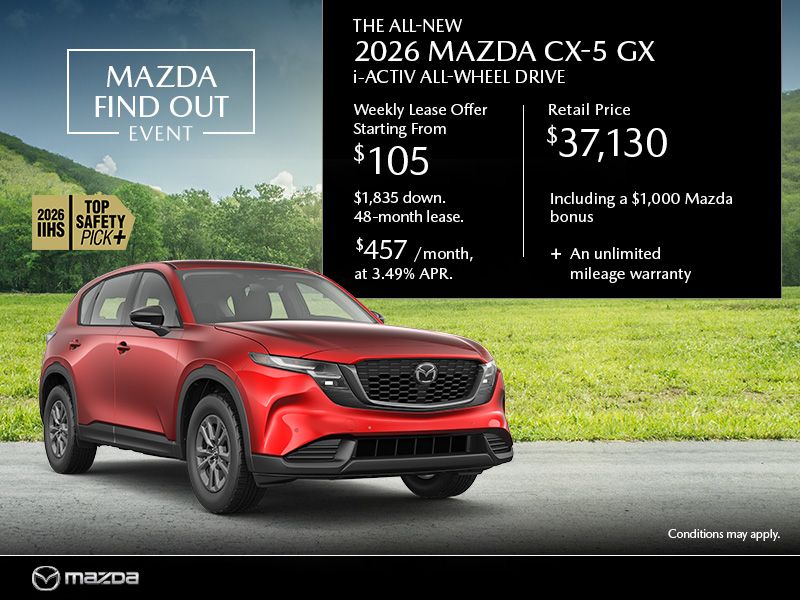 The All-New 2026 Mazda CX-5